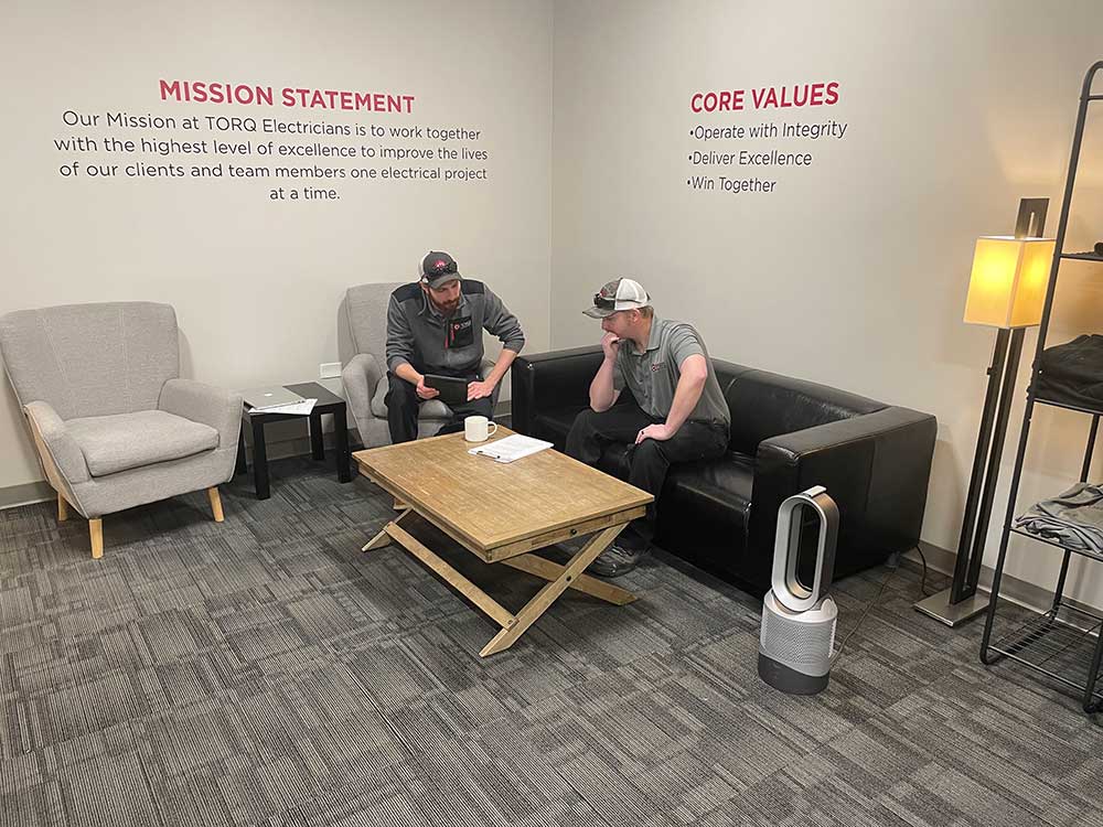 Team with core values