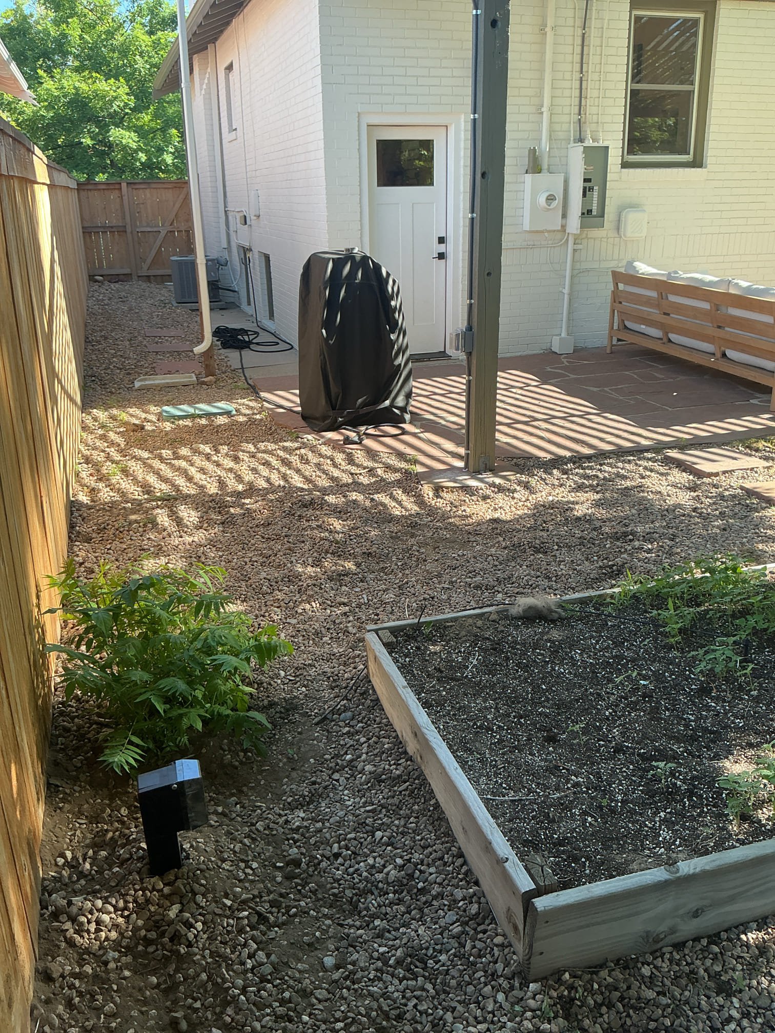 Well Thought Out Power for Outdoor Kitchen and Landscape Lighting